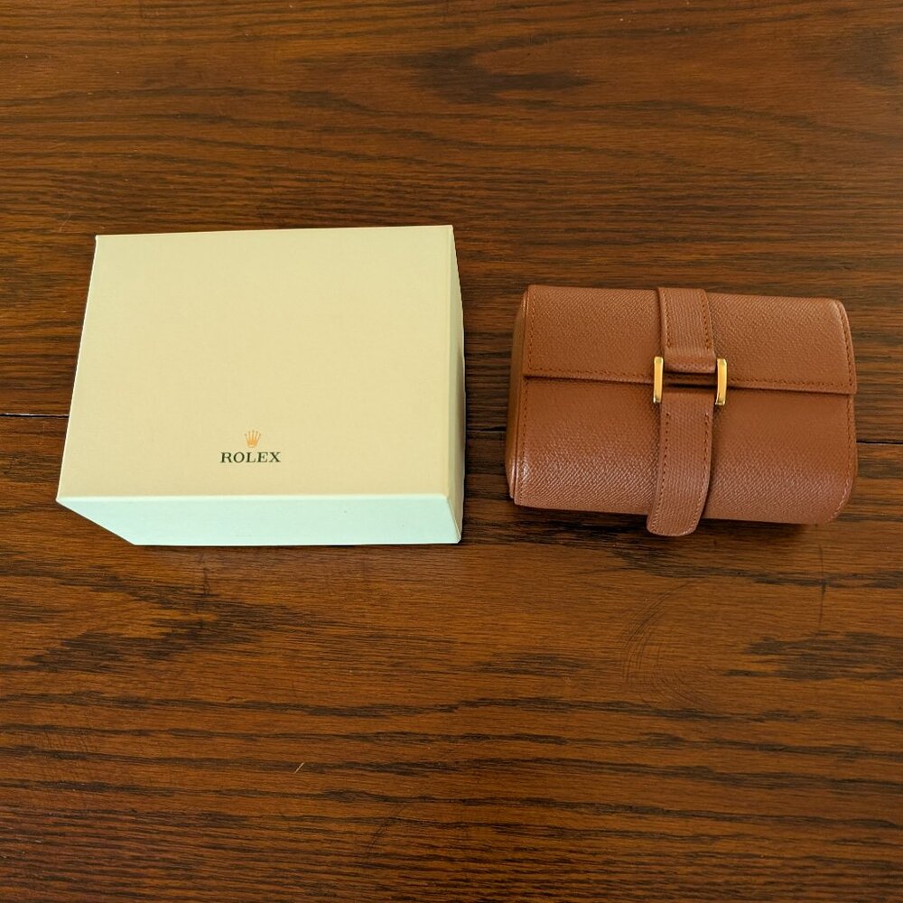 Original Rolex Watch Travel Case